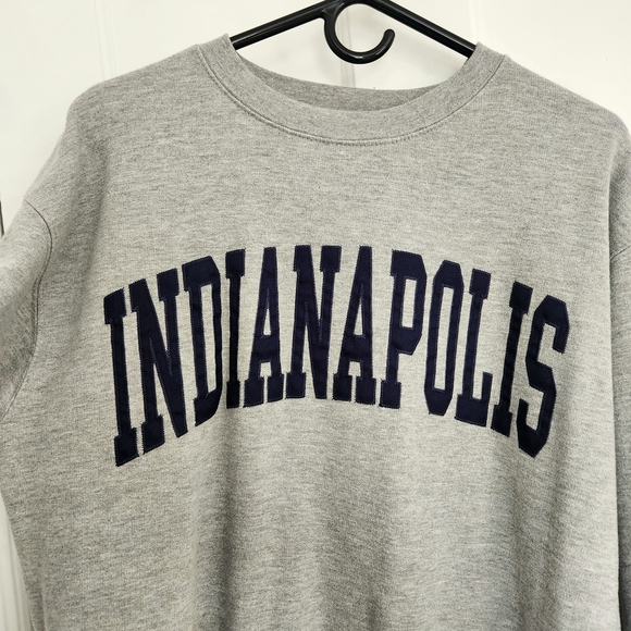 Indianapolis Crewneck Sweater - Comfy Stitched Indy Indiana Colts Normcore - Picture 2 of 6